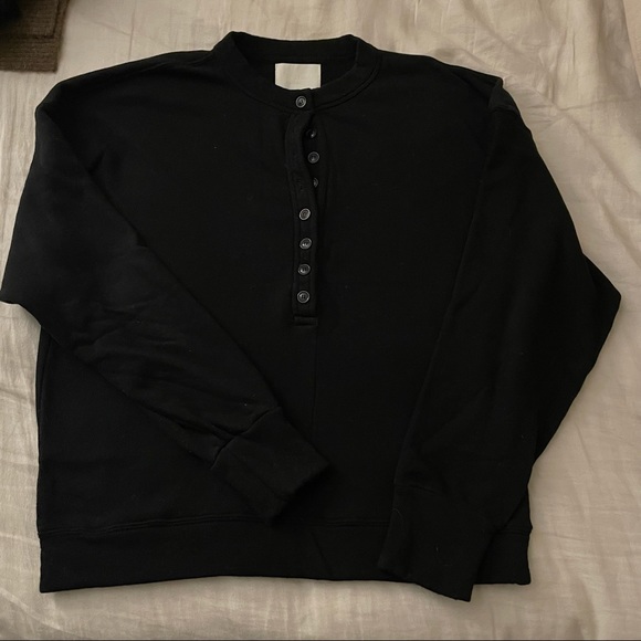 Citizens of Humanity Cora Henley Sweatshirt - Picture 4 of 7